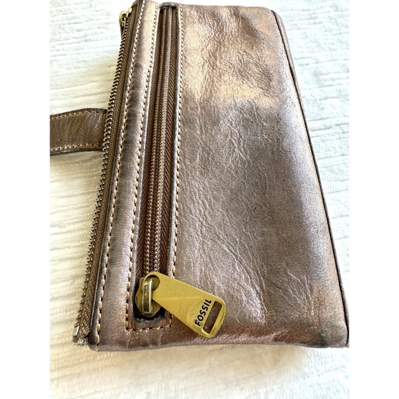 Fossil Bronze Brown Wallet - Picture 8 of 8